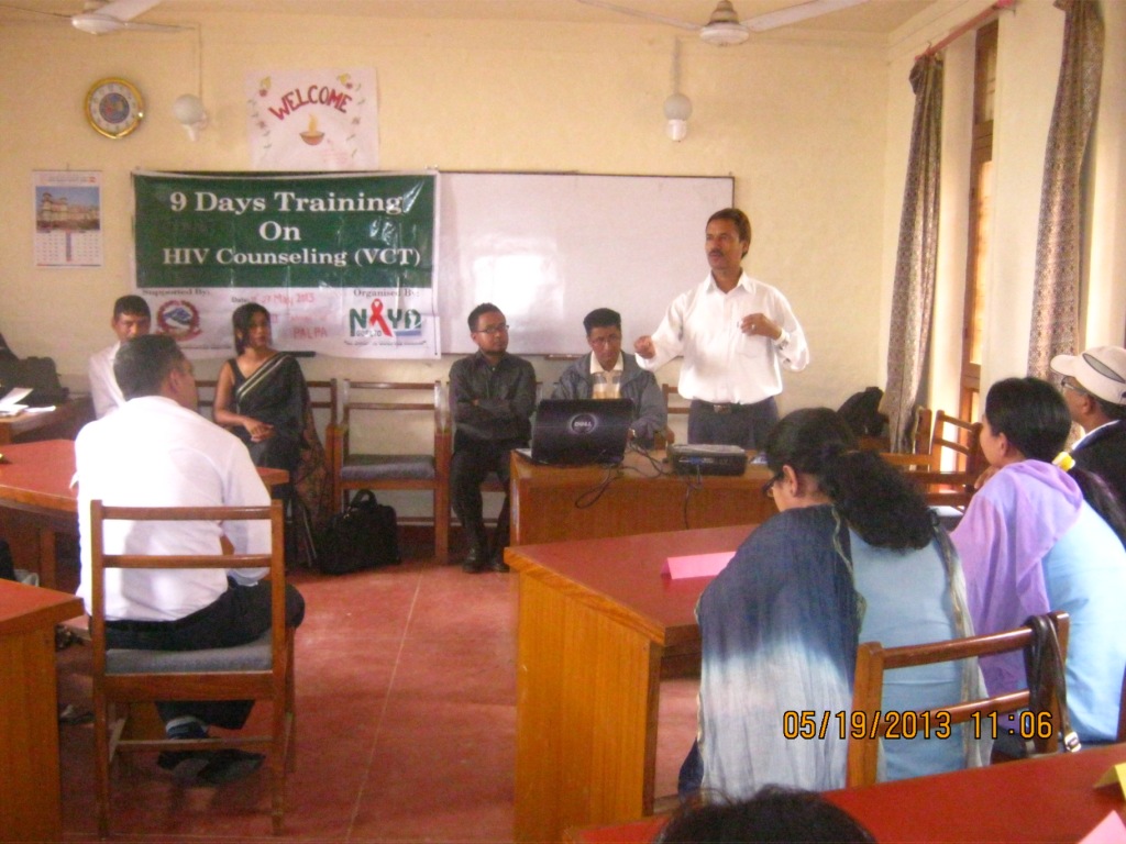 VCT Training for Health Workers working in TB treatment